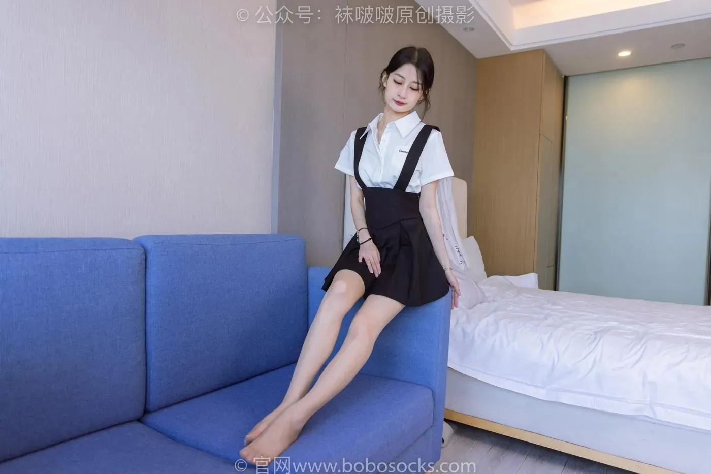[BoBoSocks袜啵啵]NO.180 苏苏-高跟鞋、肉丝、裸足、踩酸奶剧情 [161P]插图4